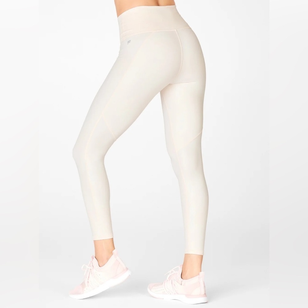 Fabletics PureLuxe High-Waisted Iridescent 7/8 Legging Size XXS
